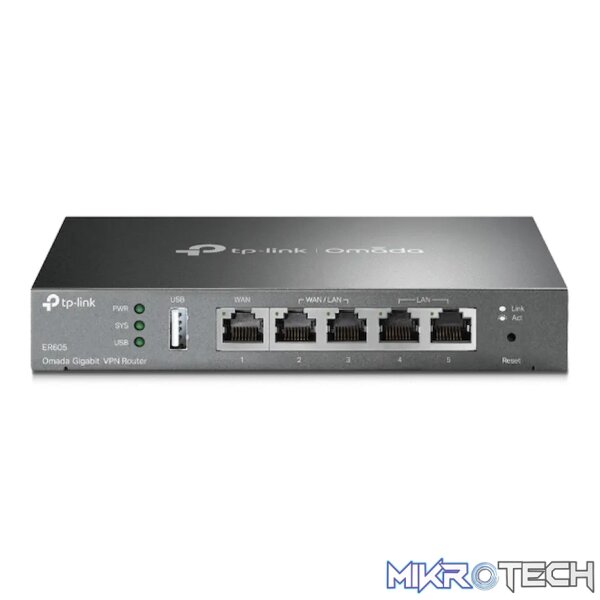 TP-Link Omada ER605 Omada Gigabit VPN Router - Image 2