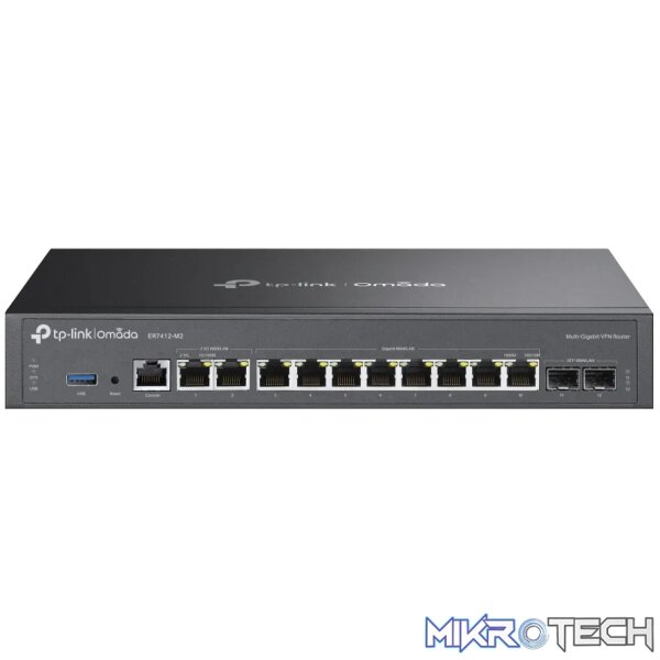 TP-Link Omada Multi-Gigabit VPN Router | ER7412-M2 TP-Link Omada Multi-Gigabit VPN Router | ER7412-M2