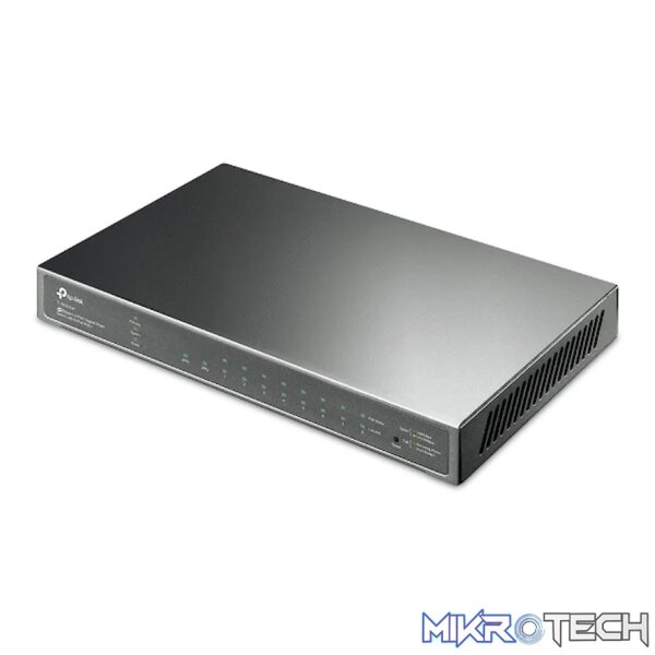 TP-Link SG2210P JetStream 10-Port Gigabit Smart Switch with 8-Port PoE+ - Image 3