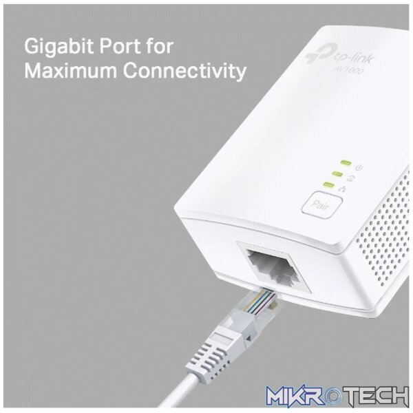 TP-Link TL-PA7017KIT AV1000 Gigabit Powerline Starter Kit - Image 7