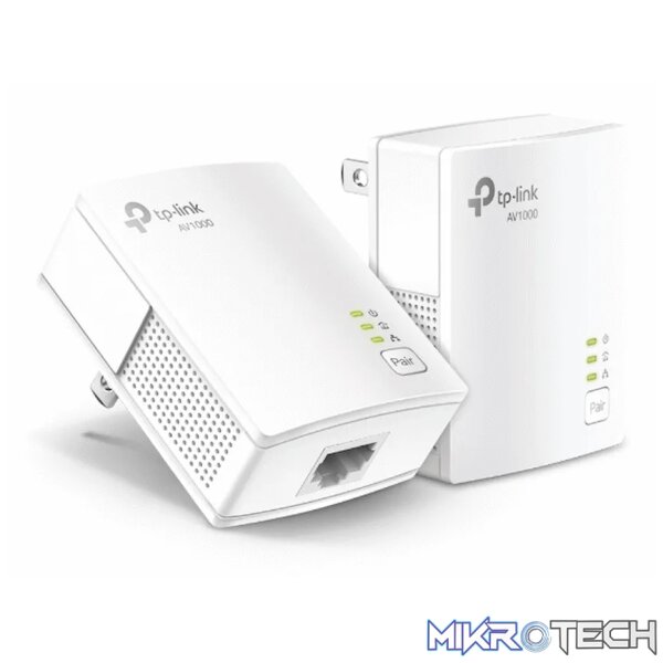 TP-Link TL-PA7017KIT AV1000 Gigabit Powerline Starter Kit TP-Link TL-PA7017KIT AV1000 Gigabit Powerline Starter Kit
