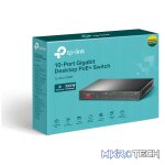 TP-Link TL-SG1210MP 10-Port Gigabit Desktop Switch with 8-Port PoE+ - Image 3