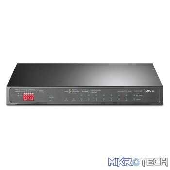 TP-Link TL-SG1210MP 10-Port Gigabit Desktop Switch with 8-Port PoE+