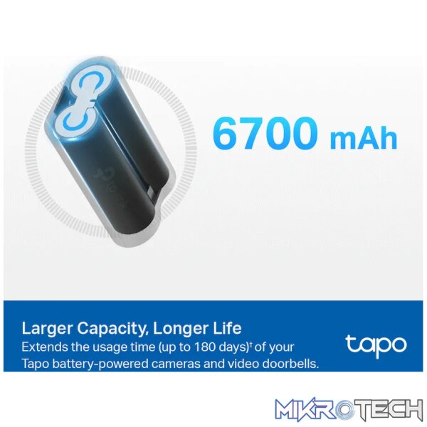 TP-Link Tapo A100 6700mah Battery Pack - Image 3