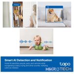 TP-Link Tapo C125 4MP 2K QHD Ai Home Security WiFi Camera - Image 5