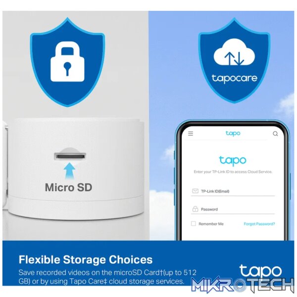 TP-Link Tapo C125 4MP 2K QHD Ai Home Security WiFi Camera - Image 7
