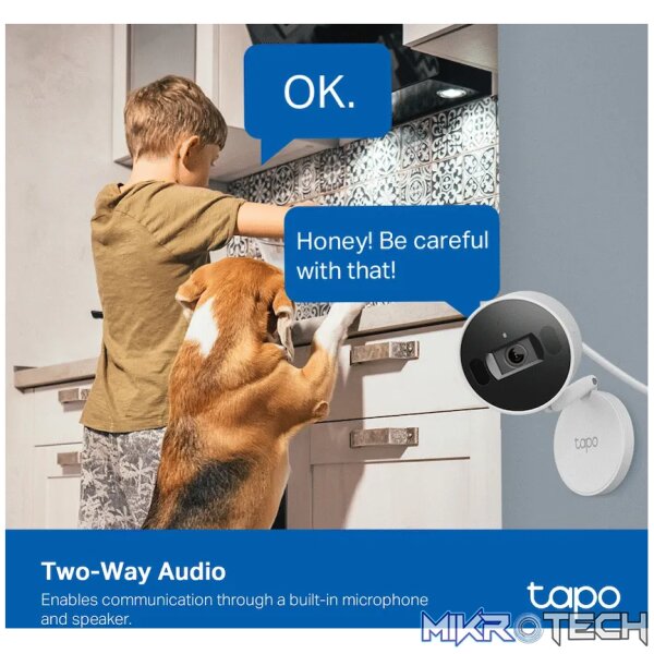 TP-Link Tapo C125 4MP 2K QHD Ai Home Security WiFi Camera - Image 9