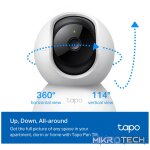 TP-Link Tapo C200P2 Pan/Tilt Home Security Wi-Fi Camera - Image 2