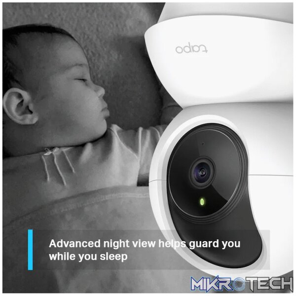 TP-Link Tapo C210 3MP Pan/Tilt Home Security Wi-Fi Camera - Image 4
