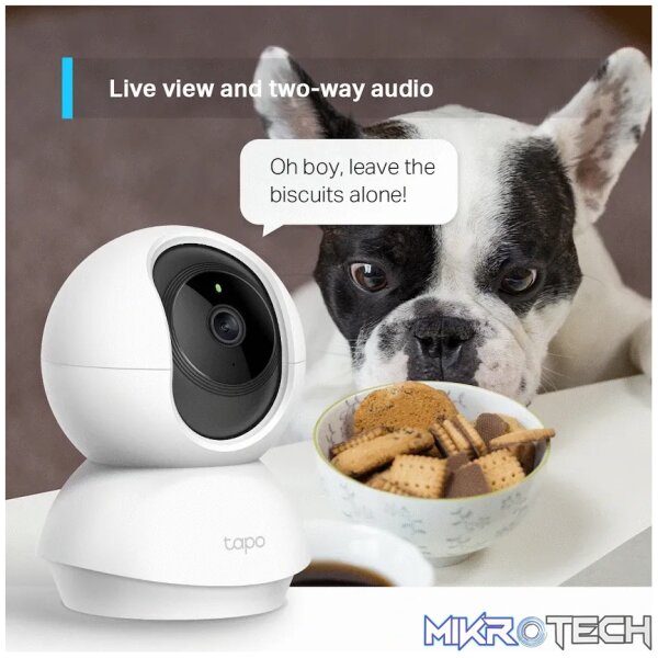 TP-Link Tapo C210 3MP Pan/Tilt Home Security Wi-Fi Camera - Image 6