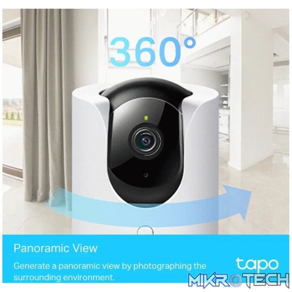 TP-Link Tapo C225 2K QHD Pan/Tilt AI Home Security Wi-Fi Camera - Image 6