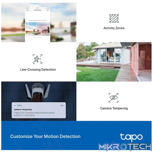 TP-Link Tapo C310P2 Outdoor Security Wi-Fi Camera - Image 5