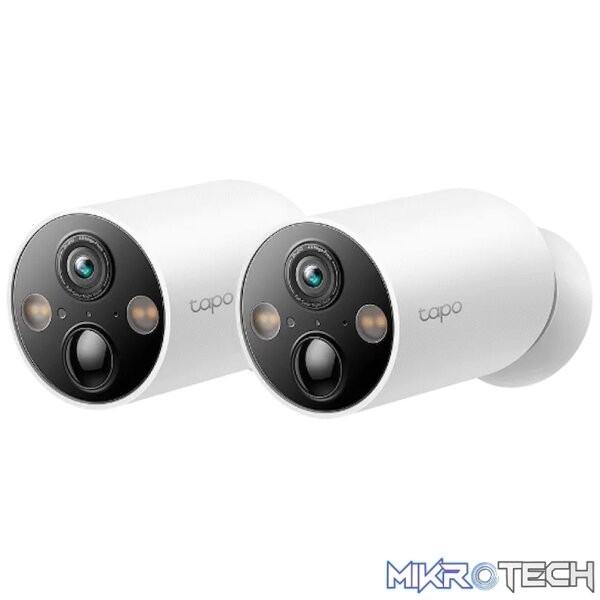 TP-Link Tapo C425 (2-Pack) 4MP 2K QHD Battery Wire-Free Outdoor Security Camera TP-Link Tapo C425 (2-Pack) 4MP 2K QHD Battery Wire-Free Outdoor Security Camera