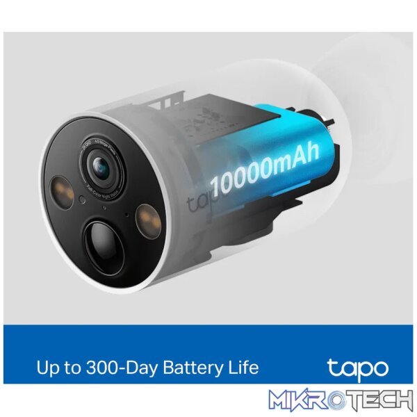 TP-Link Tapo C425 (2-Pack) 4MP 2K QHD Battery Wire-Free Outdoor Security Camera - Image 10