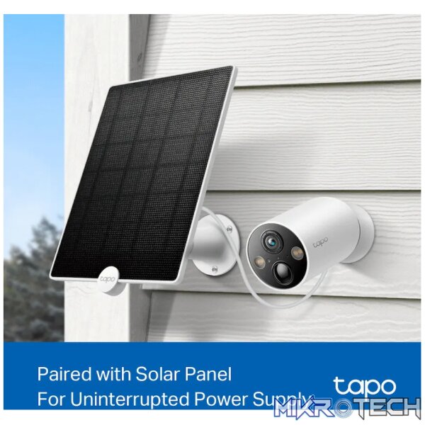 TP-Link Tapo C425 4MP 2K QHD Battery Wire-Free Outdoor Security Camera - Image 10