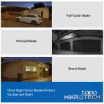 TP-Link Tapo C510W 2K Outdoor Pan/Tilt Security WiFi Camera - Image 11