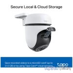 TP-Link Tapo C510W 2K Outdoor Pan/Tilt Security WiFi Camera - Image 3