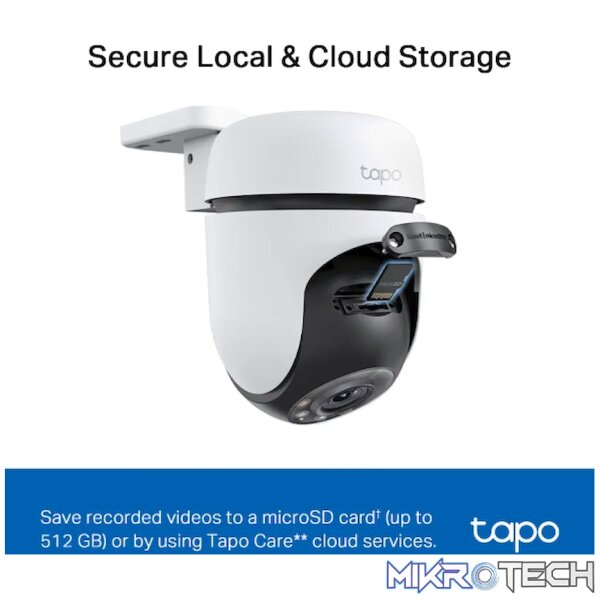TP-Link Tapo C510W 2K Outdoor Pan/Tilt Security WiFi Camera - Image 9