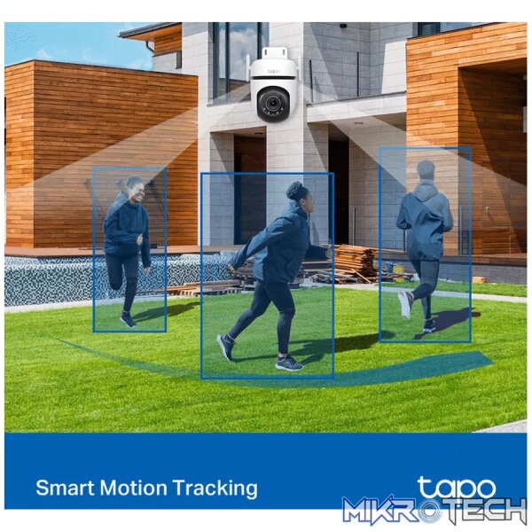 TP-Link Tapo C520WS 4MP 2K QHD Outdoor Pan/Tilt Security Wi-Fi Camera - Image 7