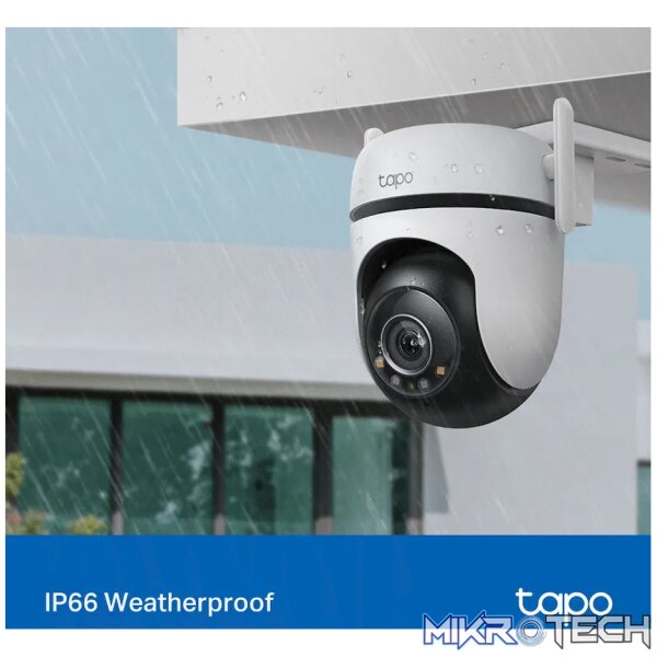 TP-Link Tapo C520WS 4MP 2K QHD Outdoor Pan/Tilt Security Wi-Fi Camera - Image 8