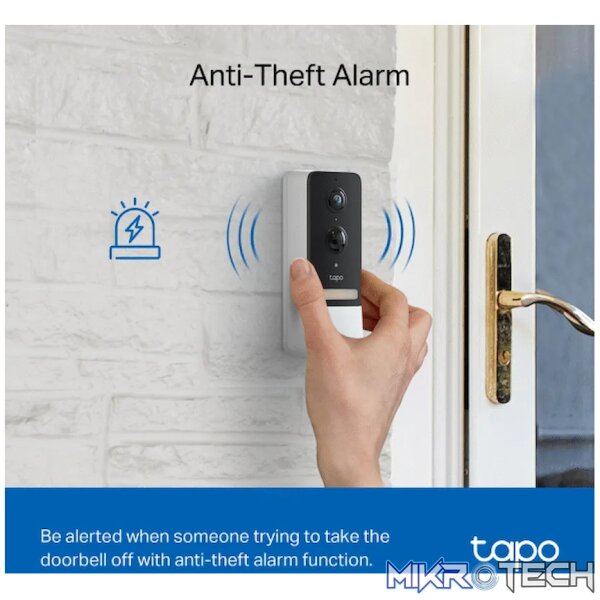 TP-Link Tapo D230S1 5MP 2K Smart Battery Video Doorbell 180 Days - Image 12