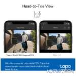 TP-Link Tapo D230S1 5MP 2K Smart Battery Video Doorbell 180 Days - Image 6