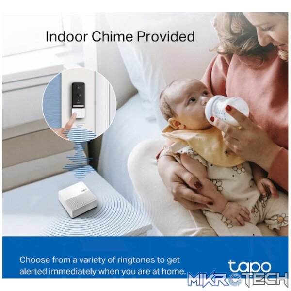TP-Link Tapo D230S1 5MP 2K Smart Battery Video Doorbell 180 Days - Image 10