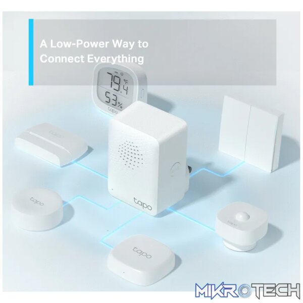 TP-Link Tapo H100 Smart Wi-Fi 868mhz Hub with Chime - Image 4