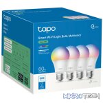 TP-Link Tapo L530E (4-Pack) Smart Wi-Fi Light Bulb - Multicolor - Image 2