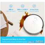 TP-Link Tapo RV10 Robot Vacuum and Mop, Gyroscope, 2600 mAh, 300 ml - Image 7