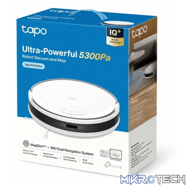 TP-Link Tapo RV20 Max Robot Vacuum Cleaner - Image 2