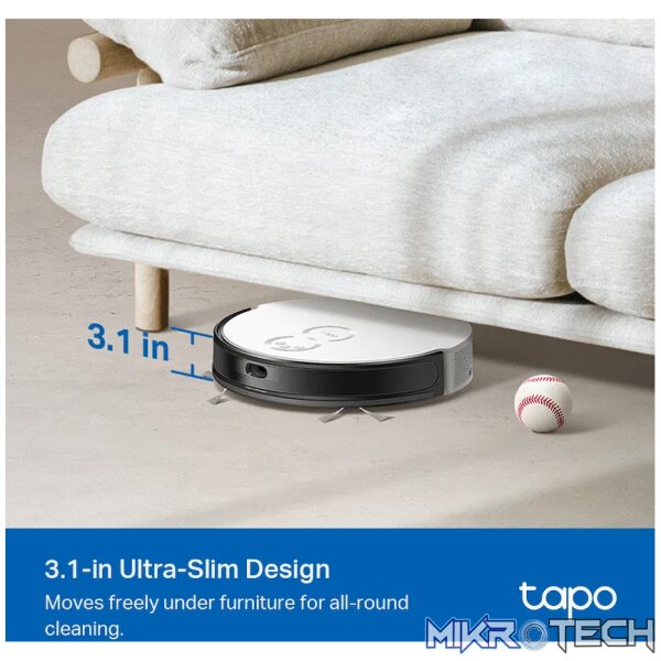 TP-Link Tapo RV20 Robot LIDAR Vacuum, 2600 mAh - Image 5