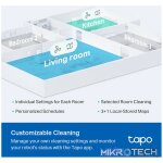 TP-Link Tapo RV20 Robot LIDAR Vacuum, 2600 mAh - Image 8