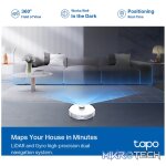 TP-Link Tapo RV30C LIDAR & Gyro Vacuum and Mop, 3200mah, 800ml - Image 7