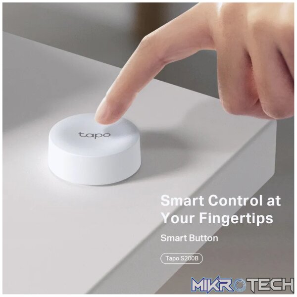 TP-Link Tapo S200B Smart 868mhz Button (CR2032 Battery) - Image 4