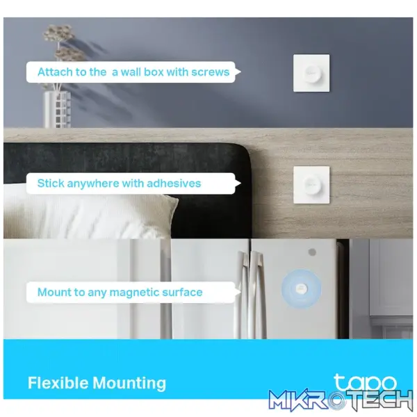 TP-Link Tapo S200D Smart 868mhz Remote Dimmer Switch with CR2032 Battery - Image 6