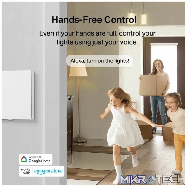 TP-Link Tapo S210 Smart Light Switch 1 Gang 1 Way - Image 3
