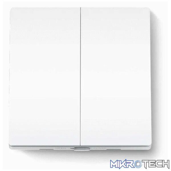 TP-Link Tapo S220 Smart 868mhz Light Switch 2-Gang 1-Way TP-Link Tapo S220 Smart 868mhz Light Switch 2-Gang 1-Way