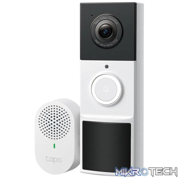 TP-Link Tapo Smart Video Doorbell Camera Kit | Tapo D210 TP-Link Tapo Smart Video Doorbell Camera Kit | Tapo D210