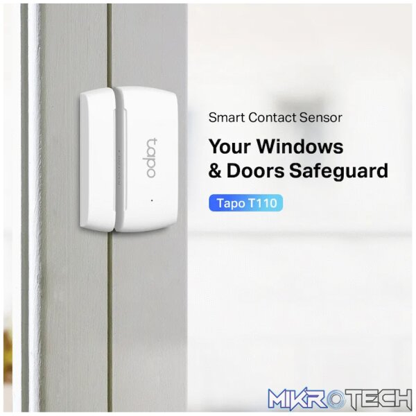 TP-Link Tapo T110 Smart 868mhz Door/Window Sensor with CR2032 Battery - Image 3