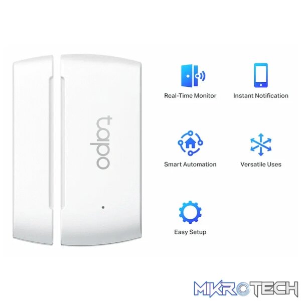 TP-Link Tapo T110 Smart 868mhz Door/Window Sensor with CR2032 Battery - Image 4