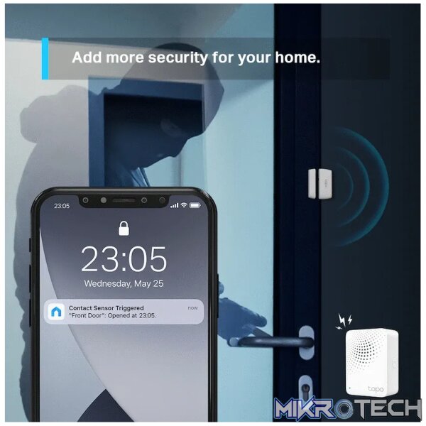 TP-Link Tapo T110 Smart 868mhz Door/Window Sensor with CR2032 Battery - Image 6