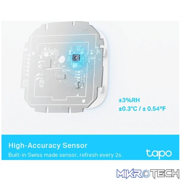 TP-Link Tapo T315 Smart 868mhz Temperature & Humidity Monitor - Image 9