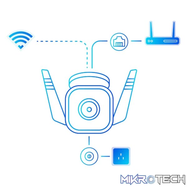 TP-Link Tapo TC65 3MP Outdoor Security Wi-Fi Camera - Image 4