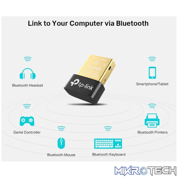 TP-Link UB400 Bluetooth 4.0 Nano USB Adapter - Image 4
