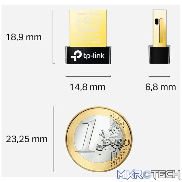 TP-Link UB400 Bluetooth 4.0 Nano USB Adapter - Image 7