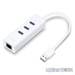 TP-Link UE330 USB 3.0 to Gigabit Ethernet Network Adapter with 3-Port USB 3.0 Hub
