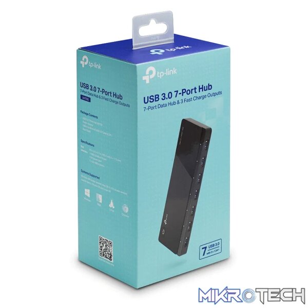 TP-Link UH700 USB 3.0 7-Port Hub with 2 Charging Ports - Image 5