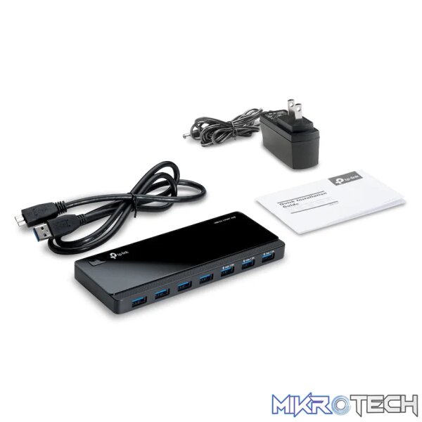 TP-Link UH700 USB 3.0 7-Port Hub with 2 Charging Ports - Image 6