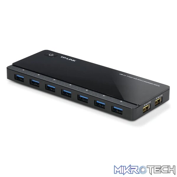 TP-Link UH720 USB 3.0 7-Port Hub with 2 Charging Ports - Image 2